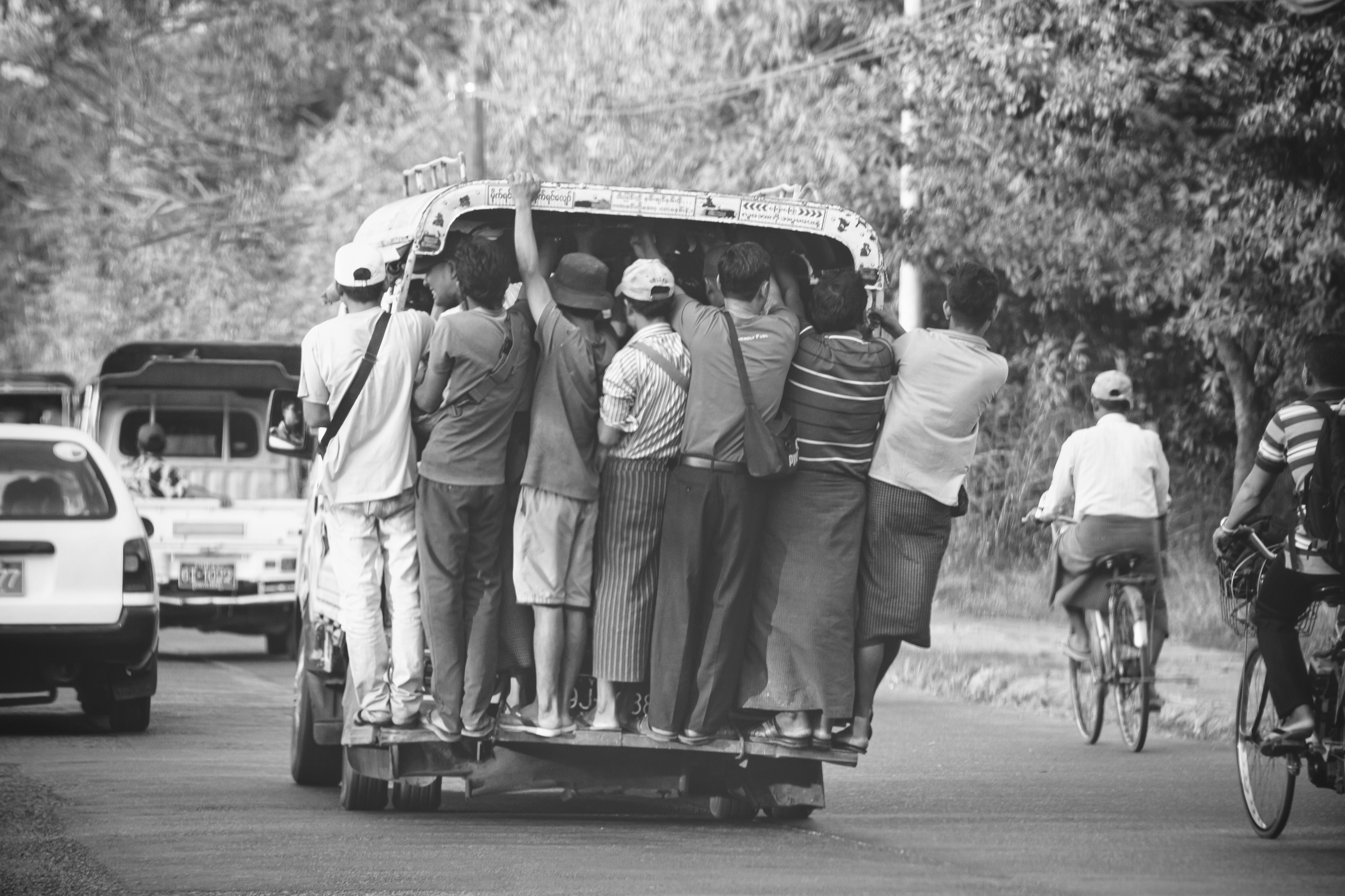 Compresión de texto visual como transporte de medida