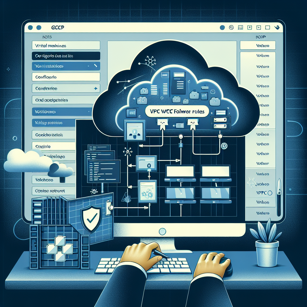 Configurar reglas de firewall VPC para todas las instancias en GCP