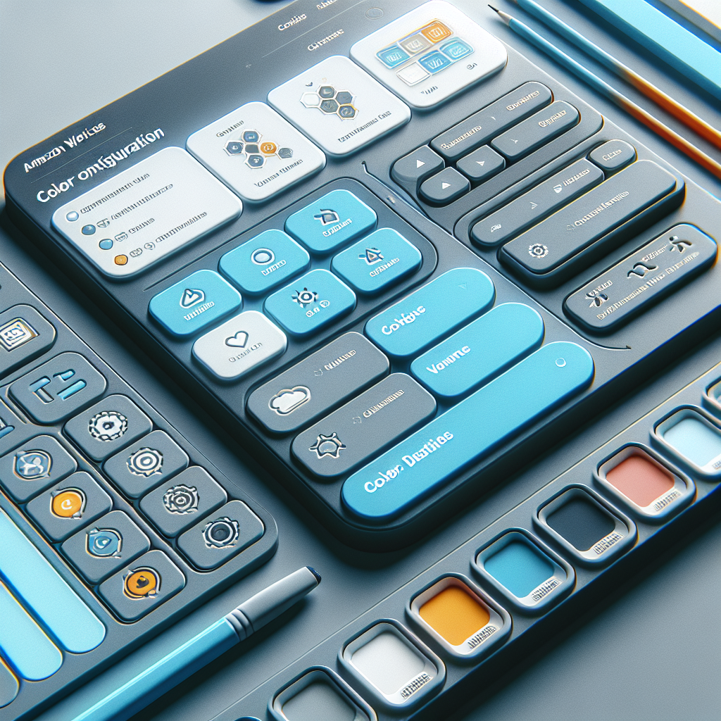 Consola AWS: Configuración de colores