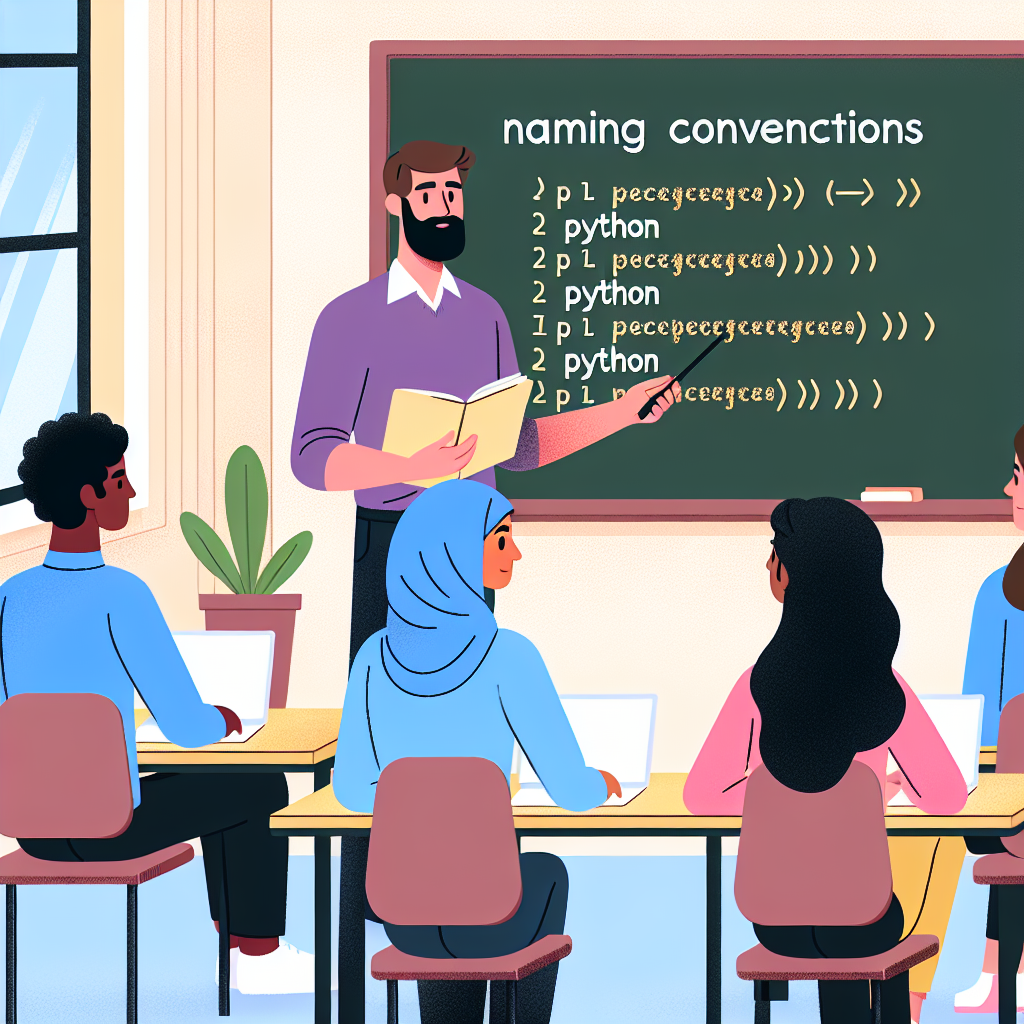 Convención de nombres en Python