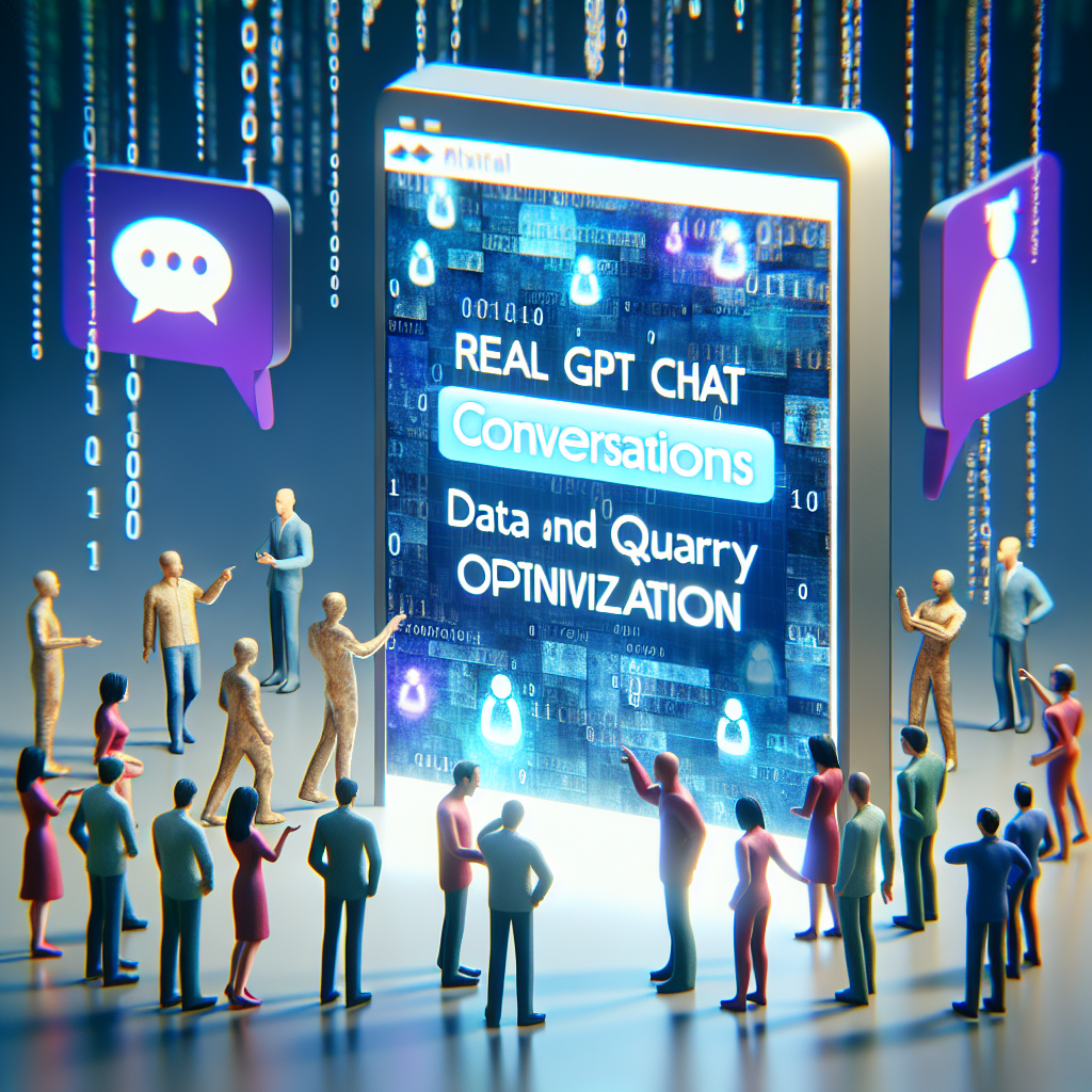 Conversaciones reales de ChatGPT: Datos y optimización de consultas