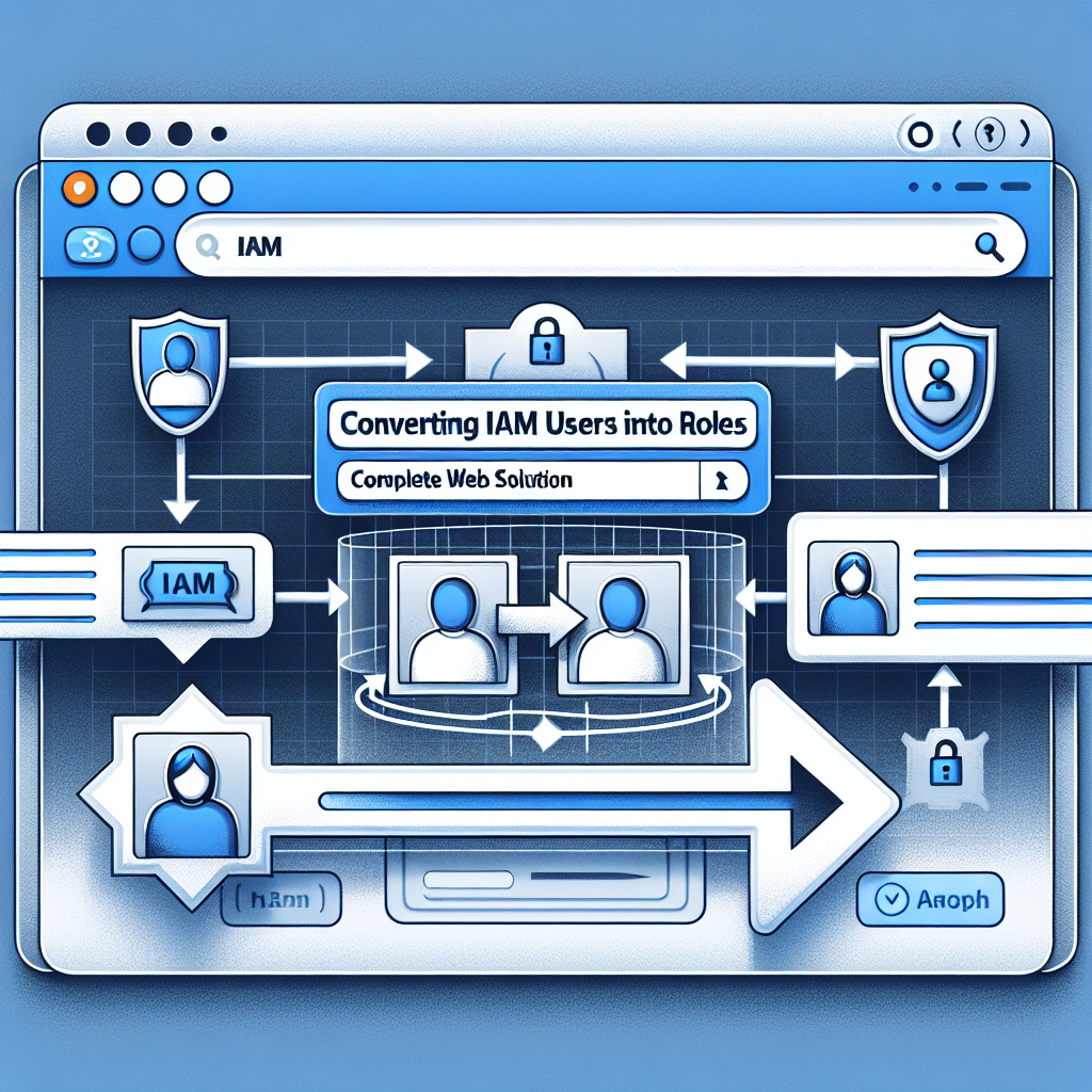 Convertir Usuarios IAM en Roles: Solución Web Completa