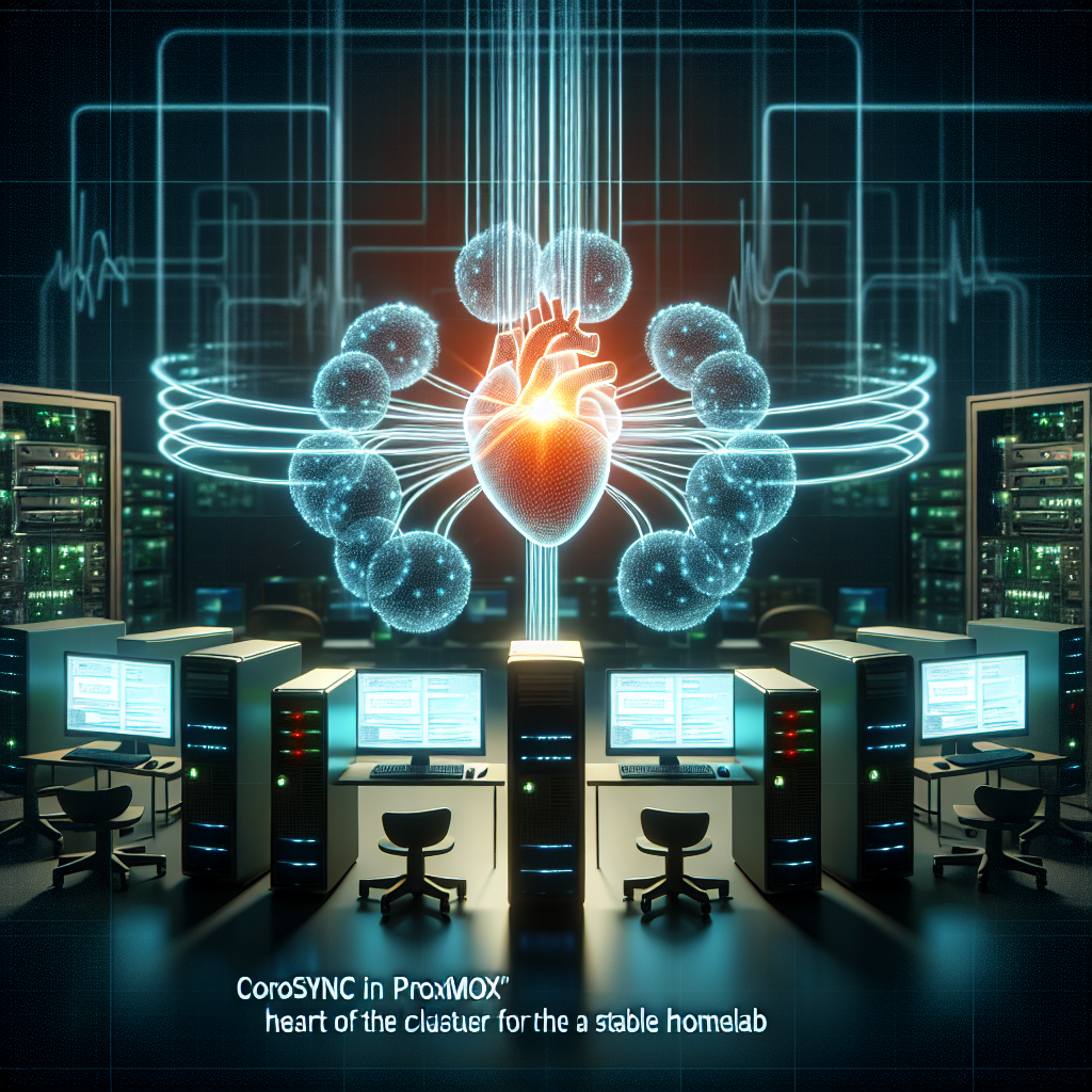 Corosync en Proxmox: el corazón del clúster para un homelab estable