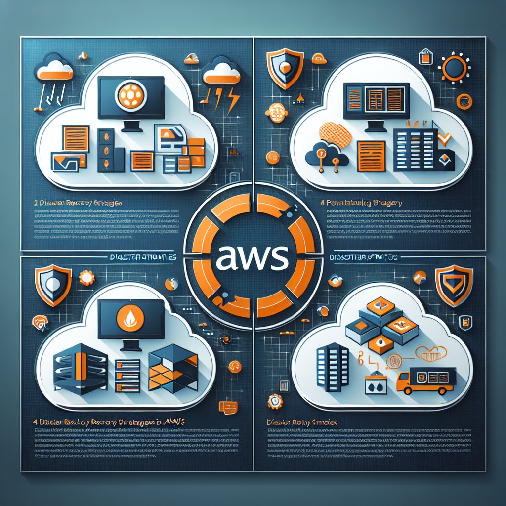 Cuatro Estrategias de Recuperación ante Desastres en AWS