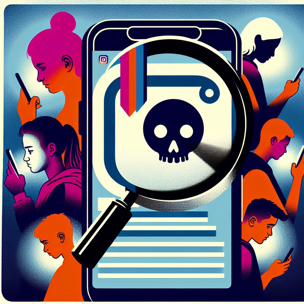 Cuentas adolescentes de Instagram siguen mostrando suicidio, estudio afirma