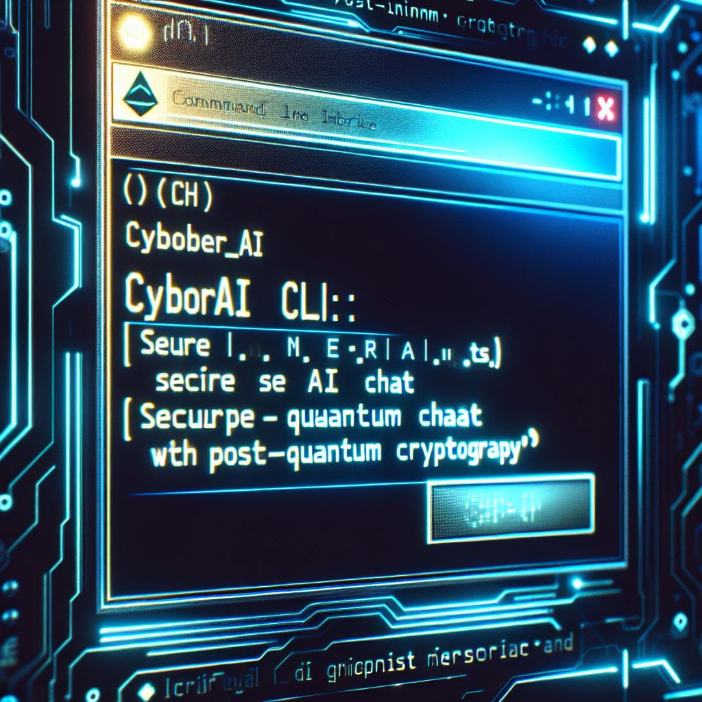 CyborgAI CLI: Chat AI Seguro en Terminal con Criptografía Post-Cuántica