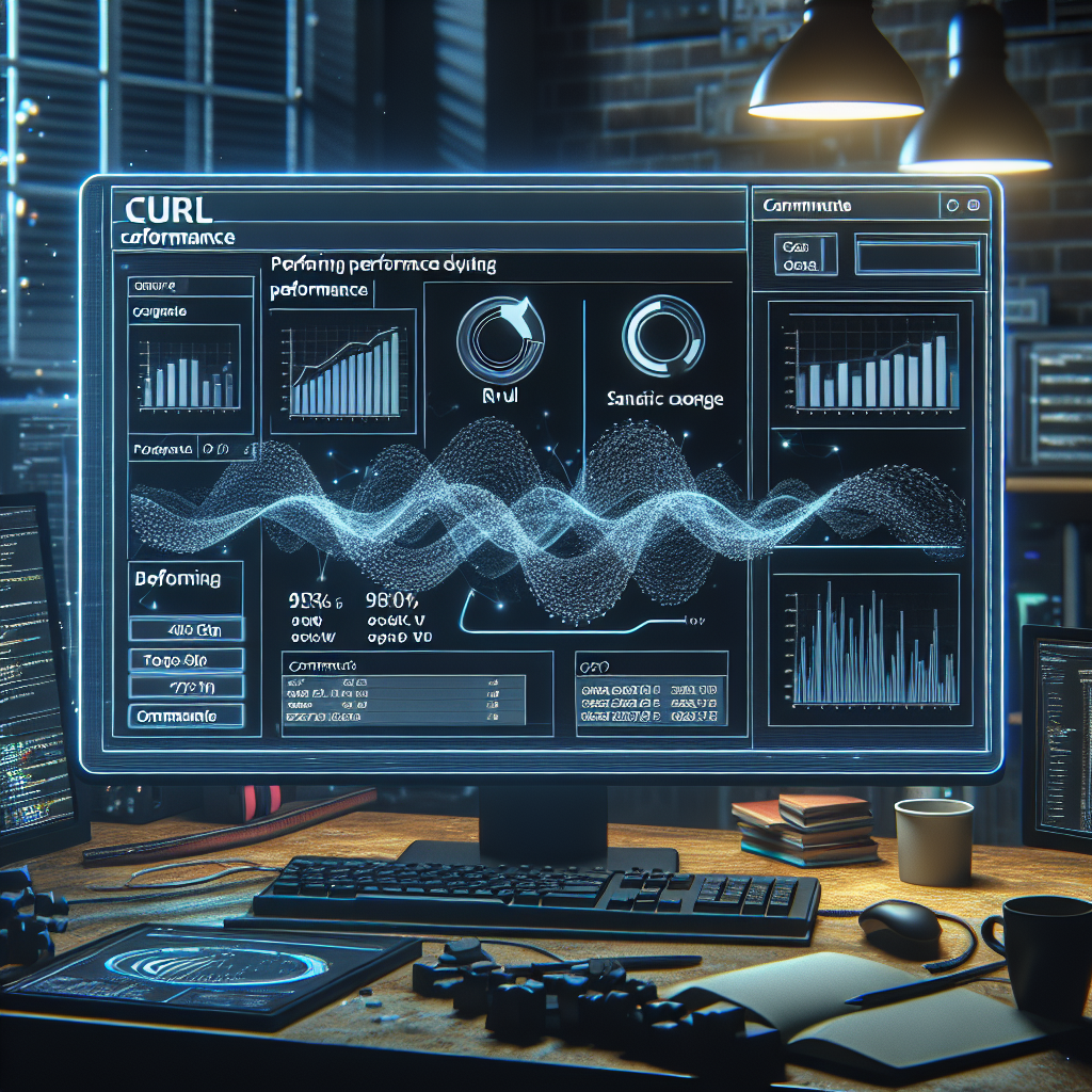 Datos de rendimiento con curl