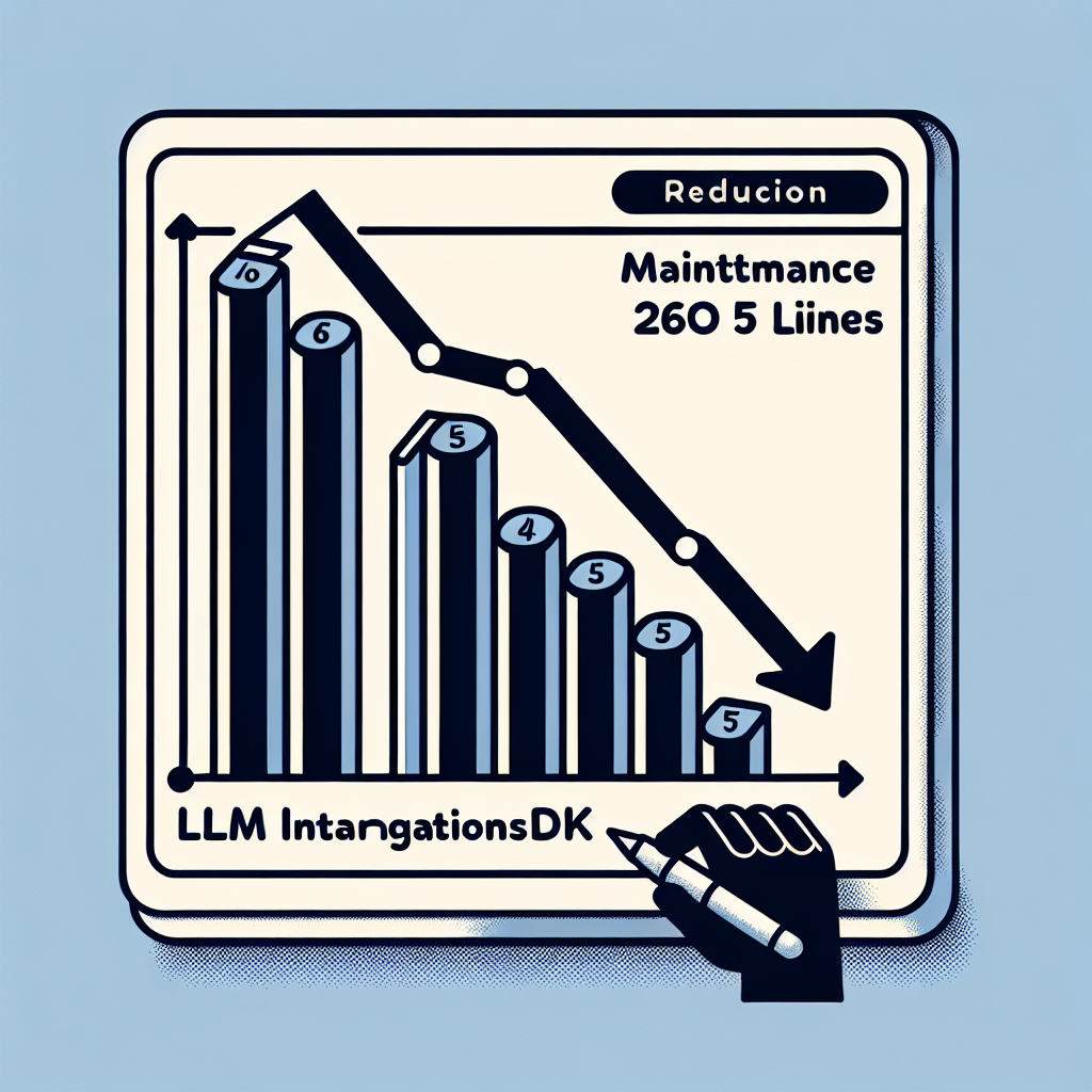 De 260 a 5 líneas: SDK de integración LLM sin mantenimiento