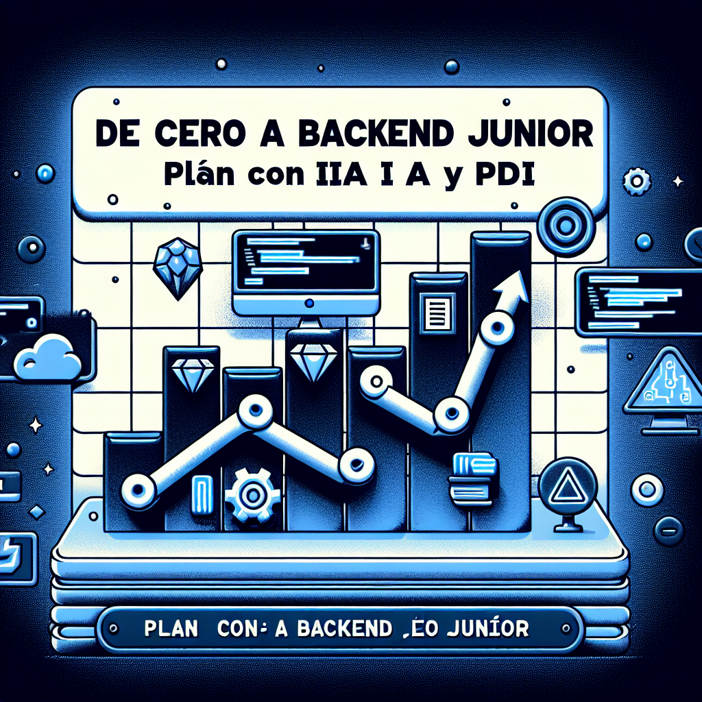 De cero a backend junior: plan con IA y PDI