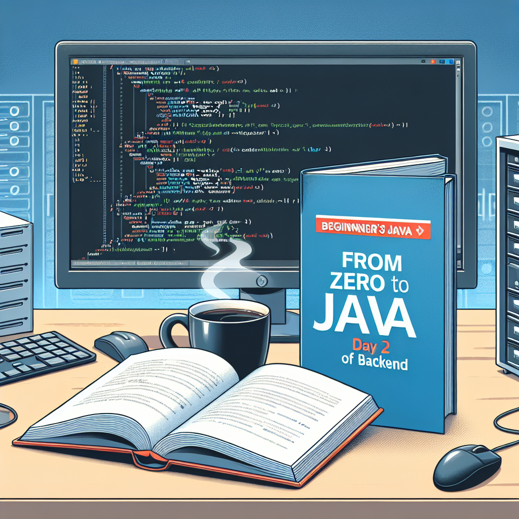 De cero a Java: Día 2 del backend