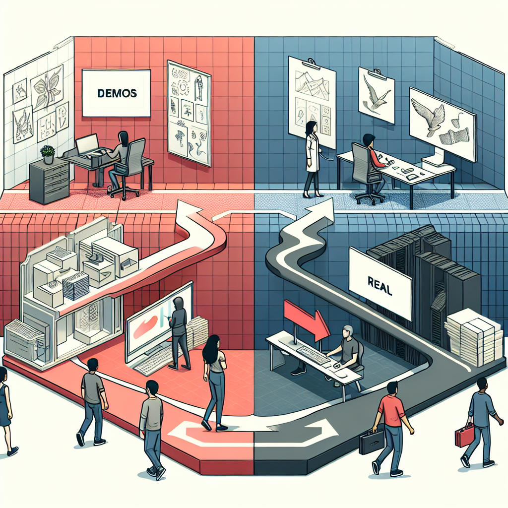 De demos al trabajo real