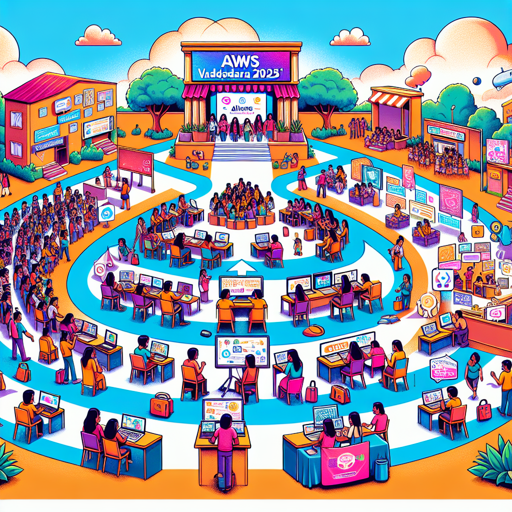 De evento comunitario a festival de aprendizaje: AWS Vadodara 2025