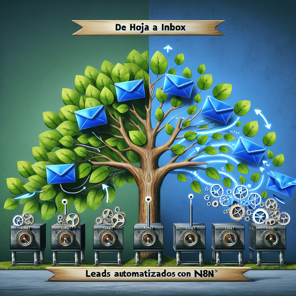 De hoja a inbox: leads automatizados con n8n