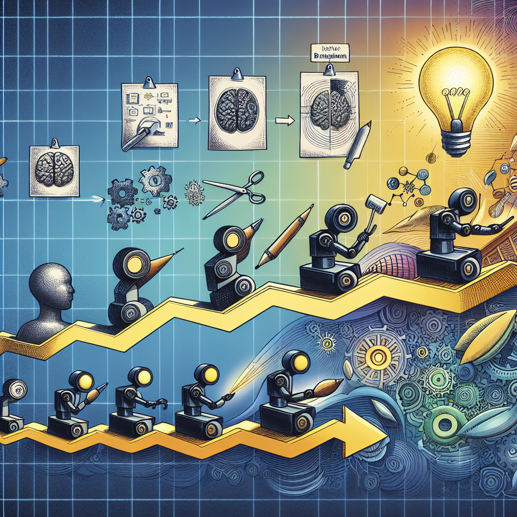 De imitar a crear ideas: máquinas