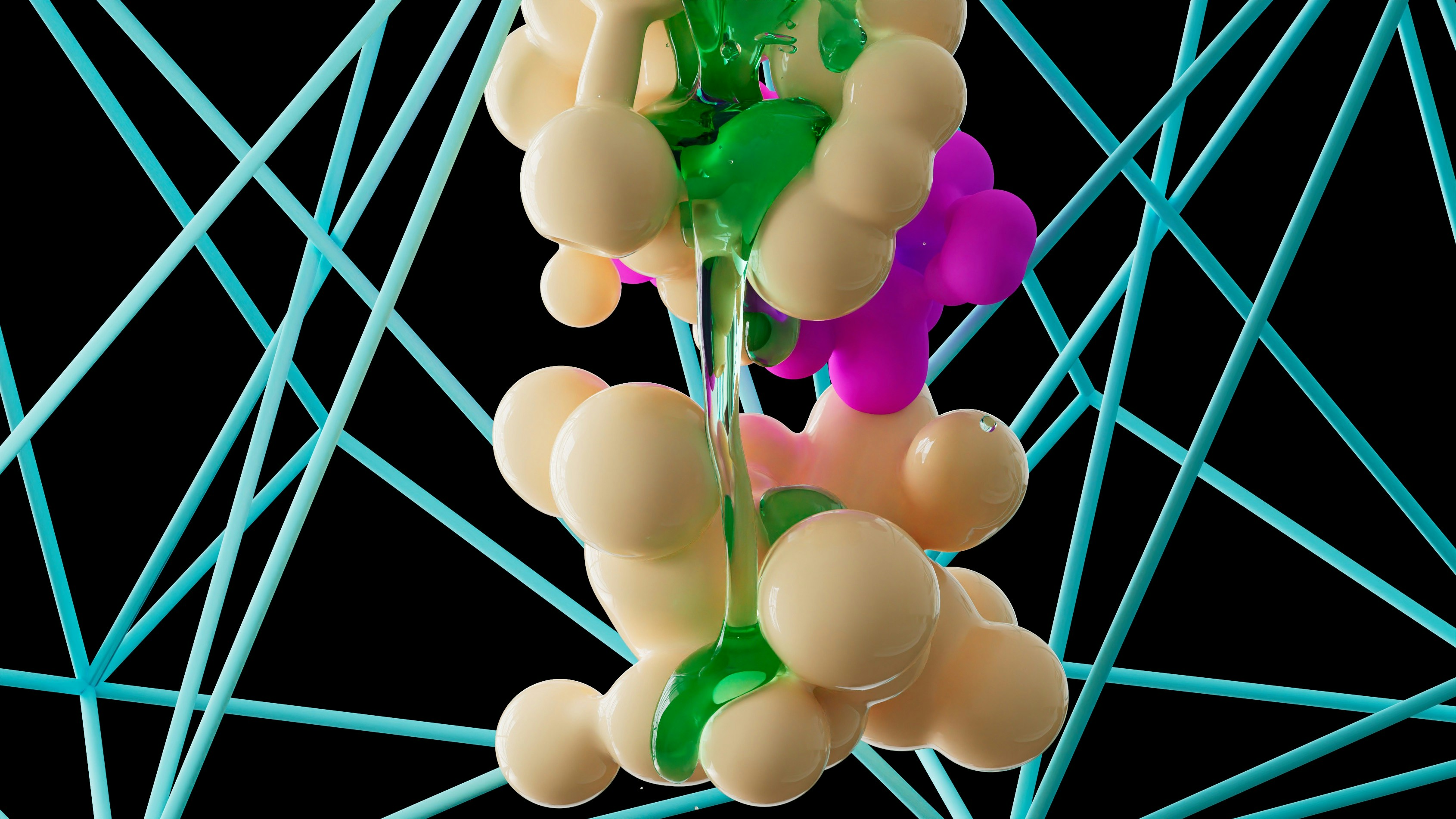 Explorando la estructura de sabor de los leptones a través de modelos de difusión