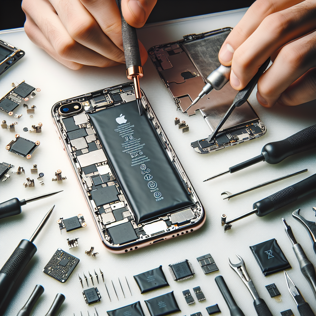 Desmontaje del iPhone Air por iFixit
