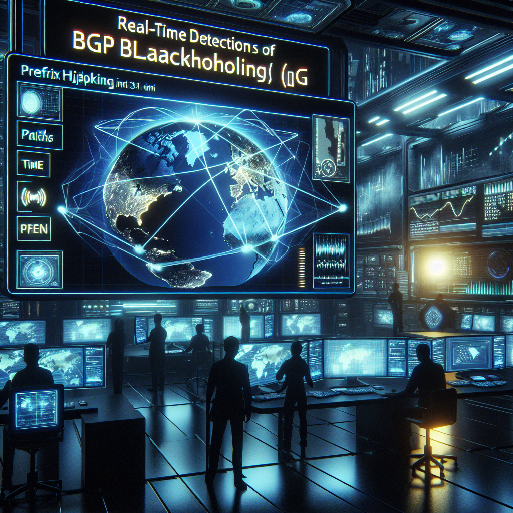 Detección en tiempo real de BGP blackholing y secuestro de prefijos