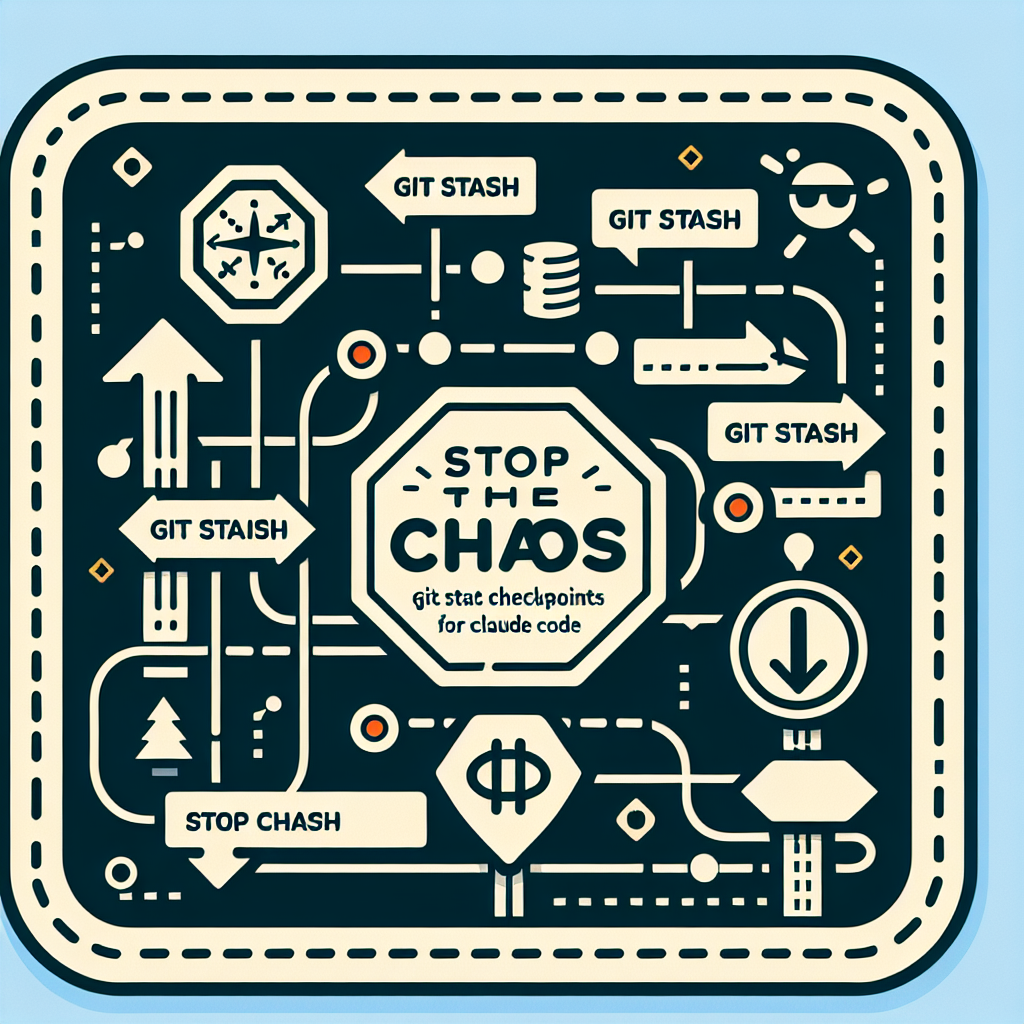 Detén el Caos: Puntos de Control de Git Stash para Claude Code
