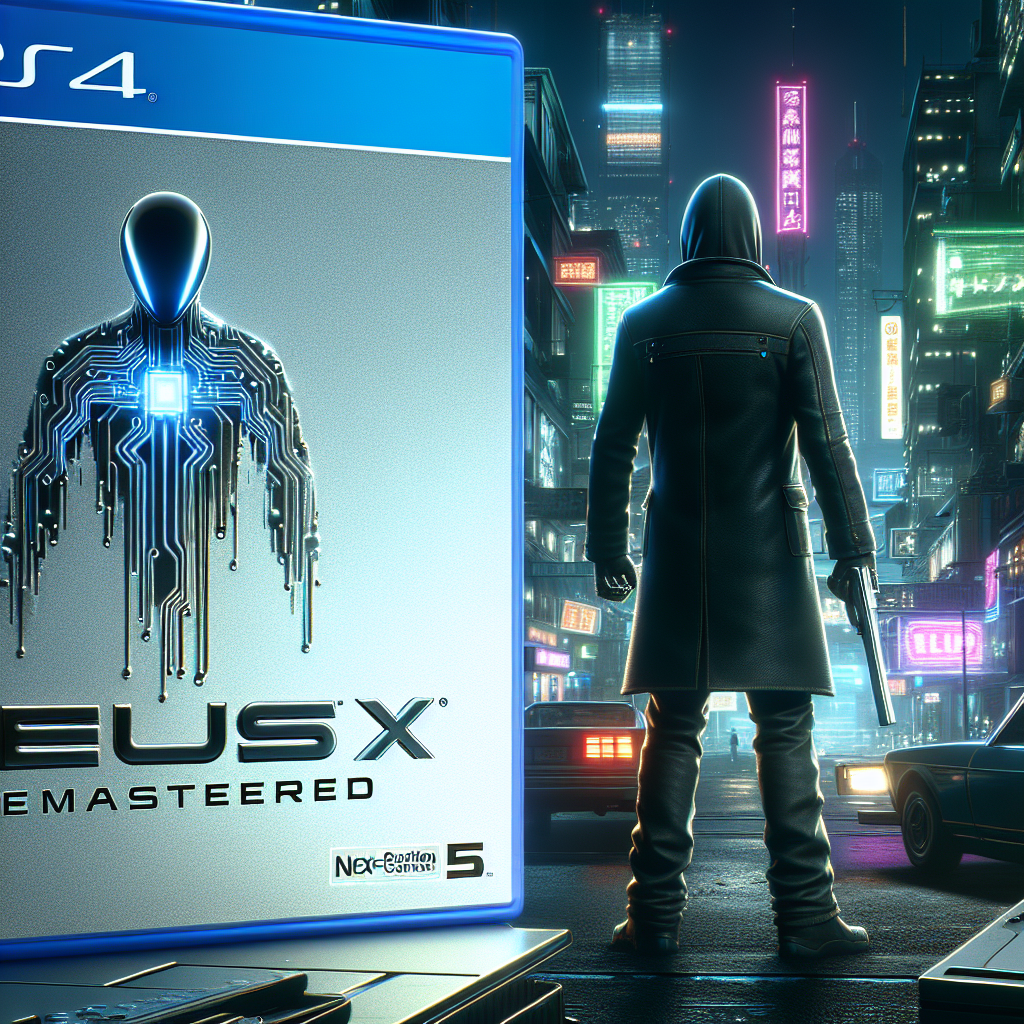 Deus Ex Remaster: Tráiler de Anuncio para PS5