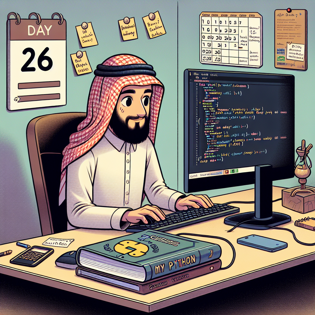 Día 26 de mi aprendizaje en Python