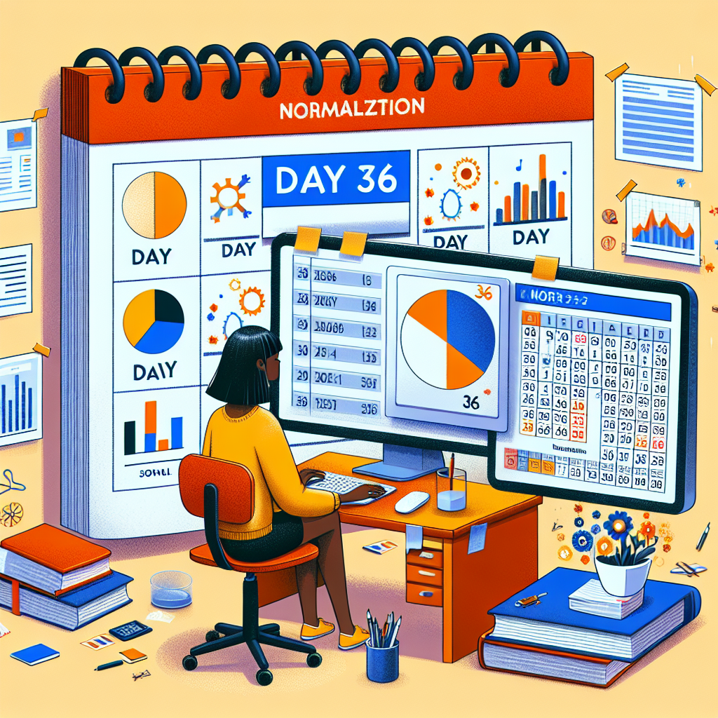 Día 36: Normalización en mi viaje de análisis de datos