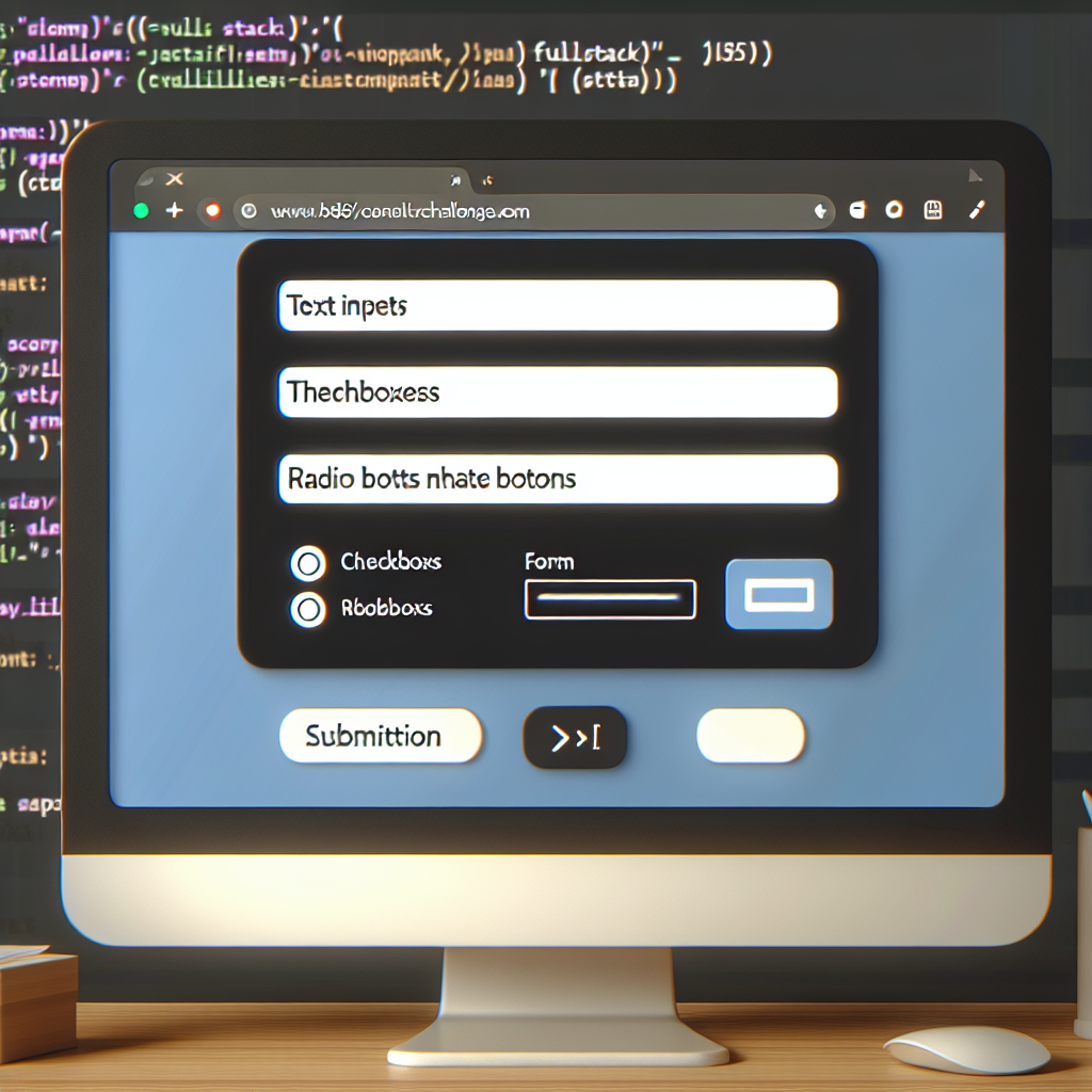 Día 5/365 Desafío Full Stack: Construye un formulario HTML sencillo con campos