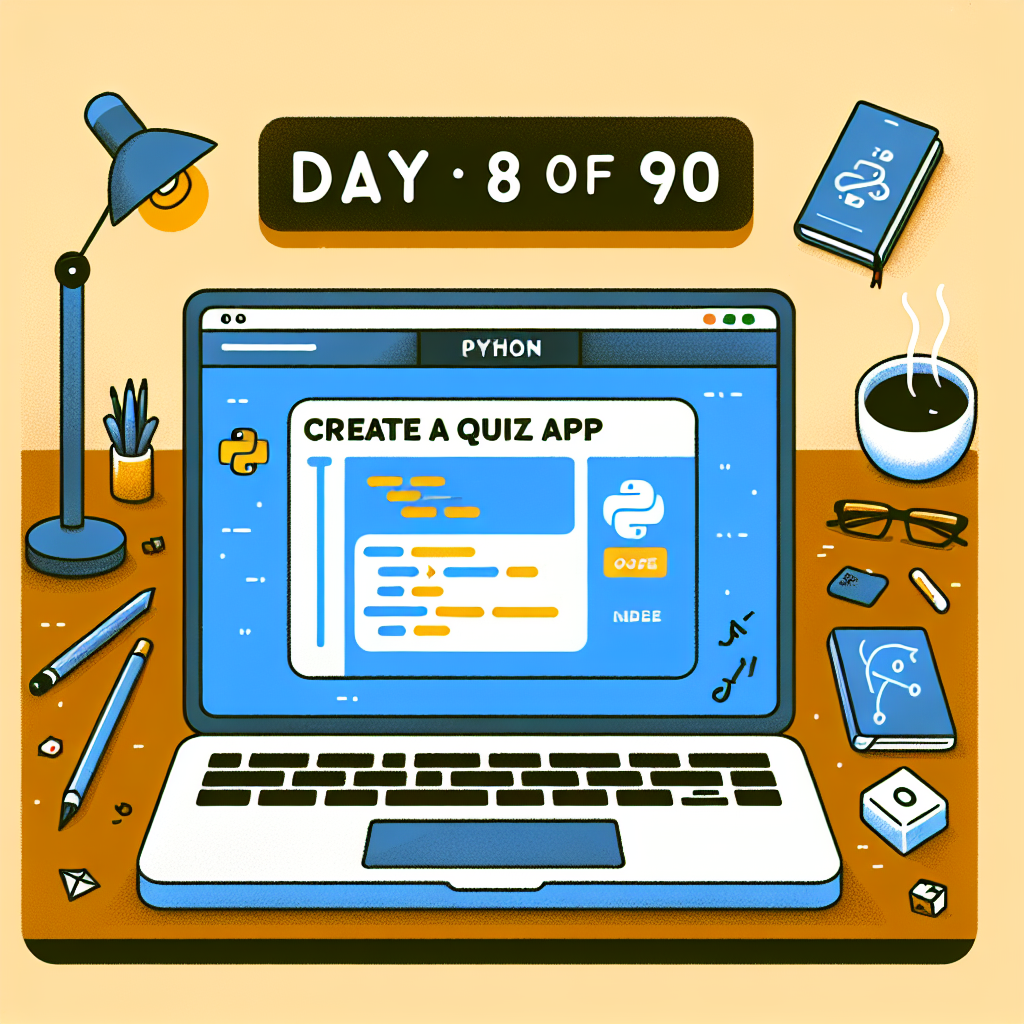 Día 8 de 90: Crea una app de quiz en Python