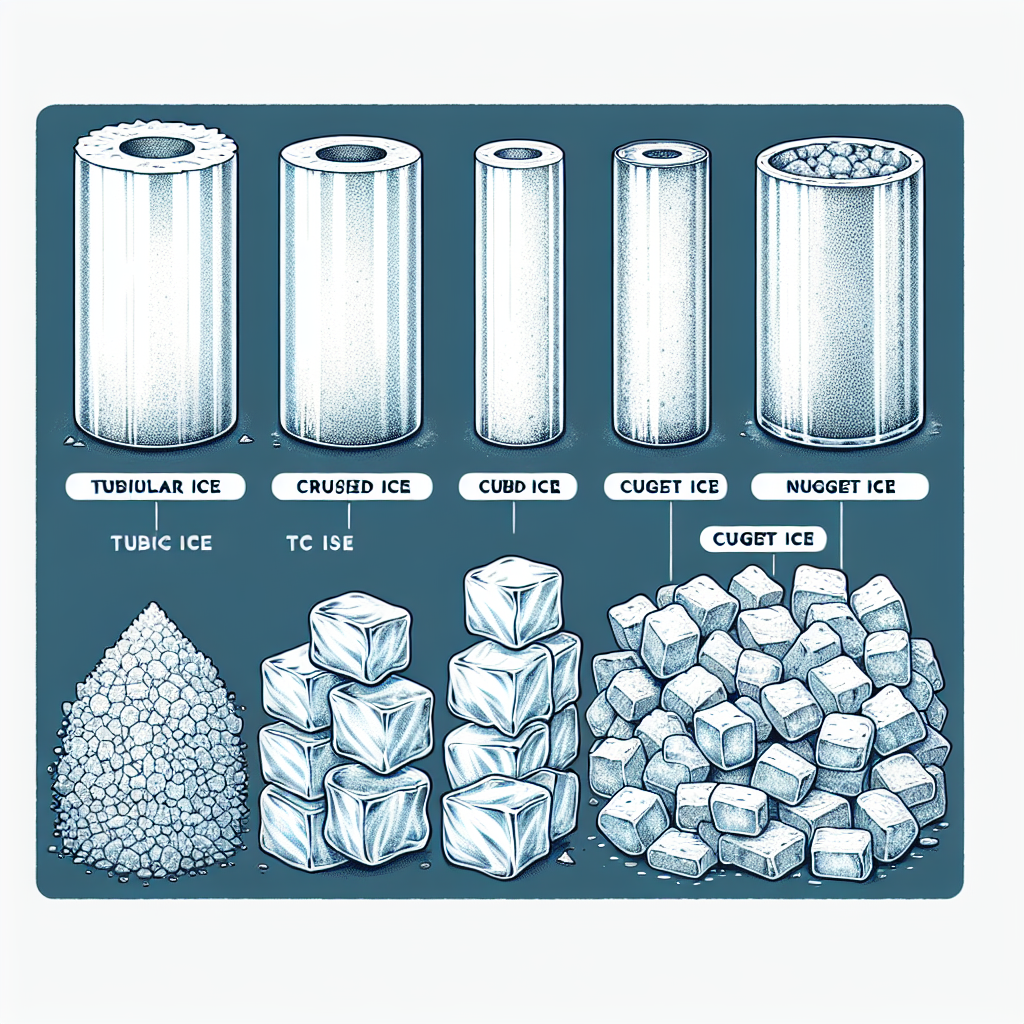 Diferencias entre hielo tubular y otros hielos