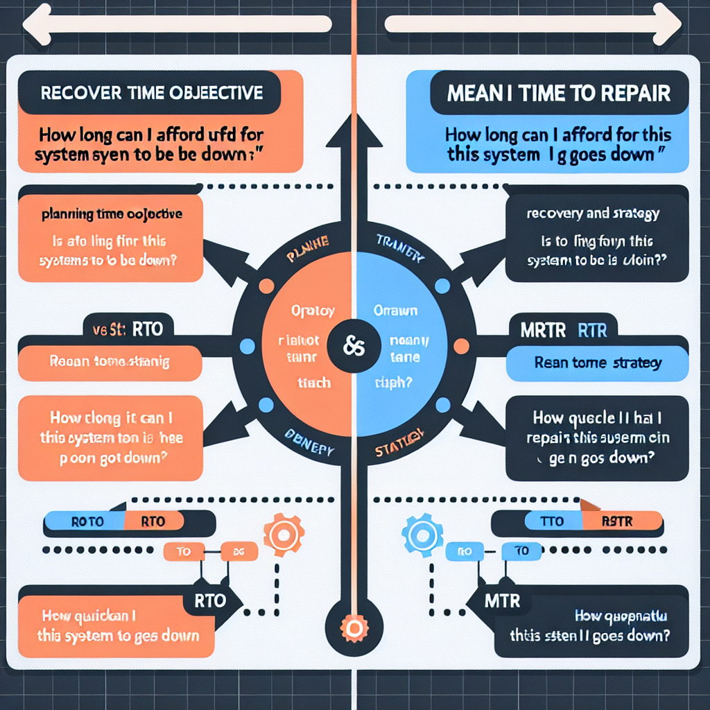 Diferencias entre RTO y MTTR