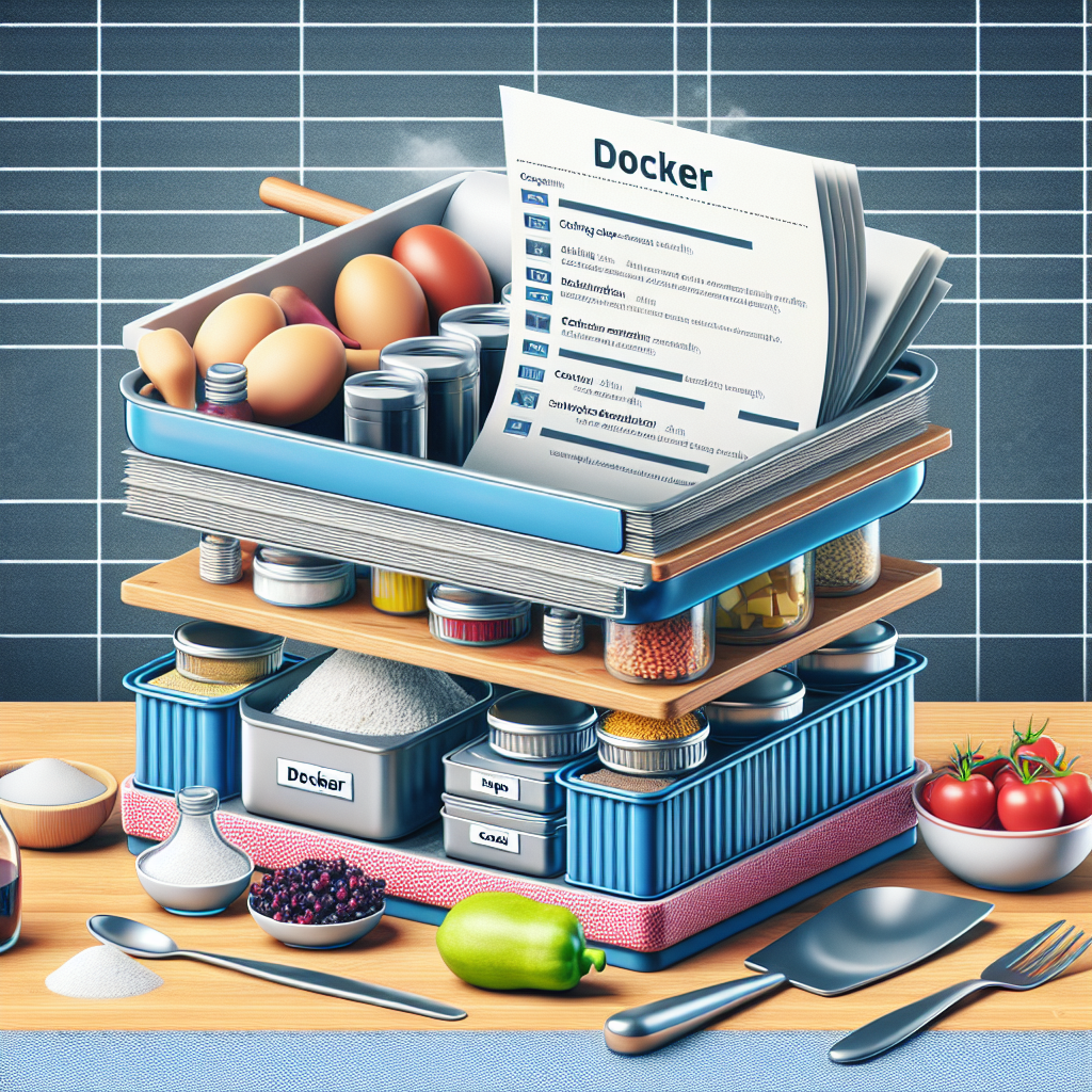 Docker explicado con analogía culinaria