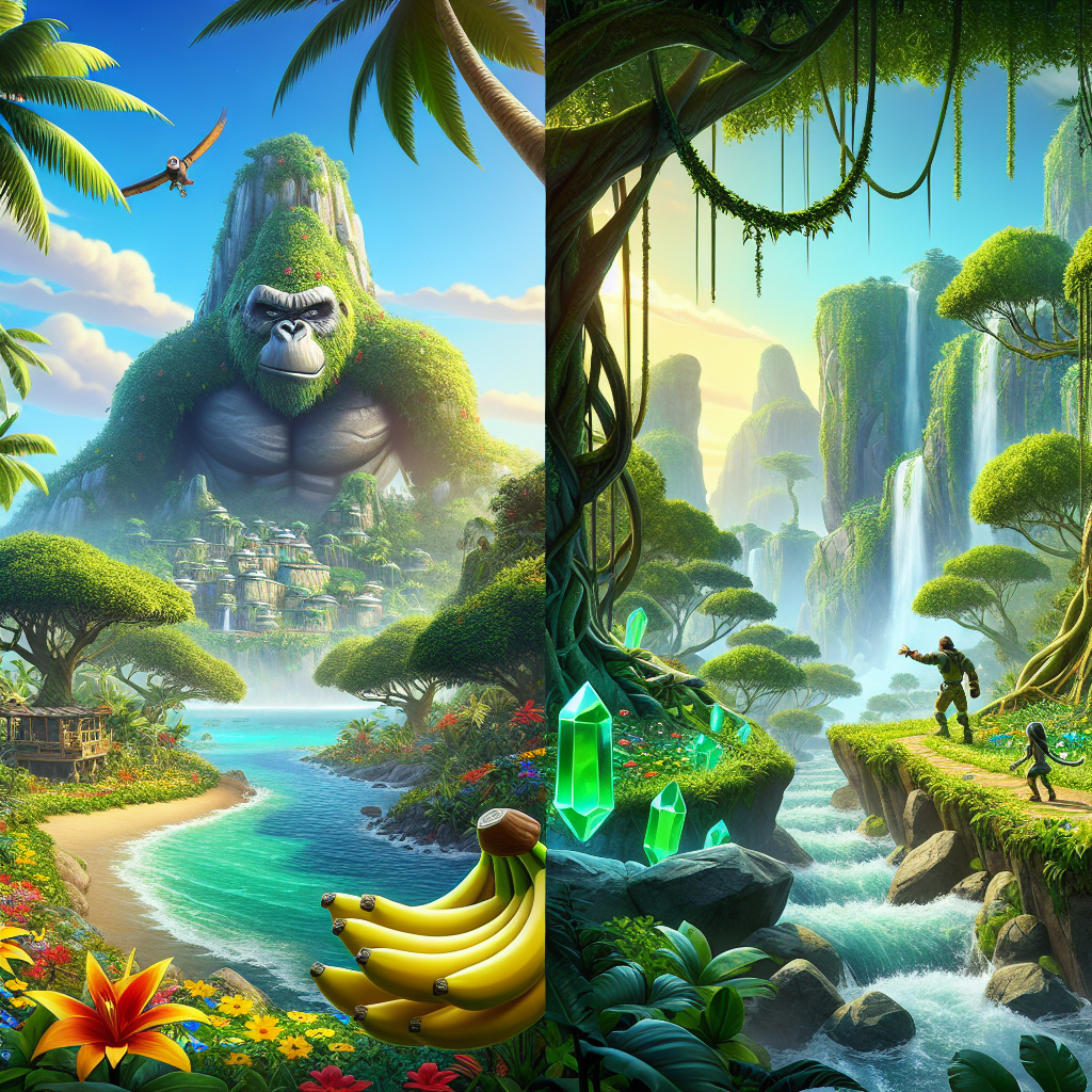 Donkey Kong Bananza: Tráiler de Lanzamiento DK Island y Emerald Rush