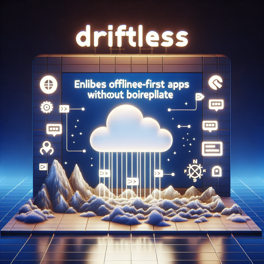 Driftless facilita apps offline-first sin boilerplate