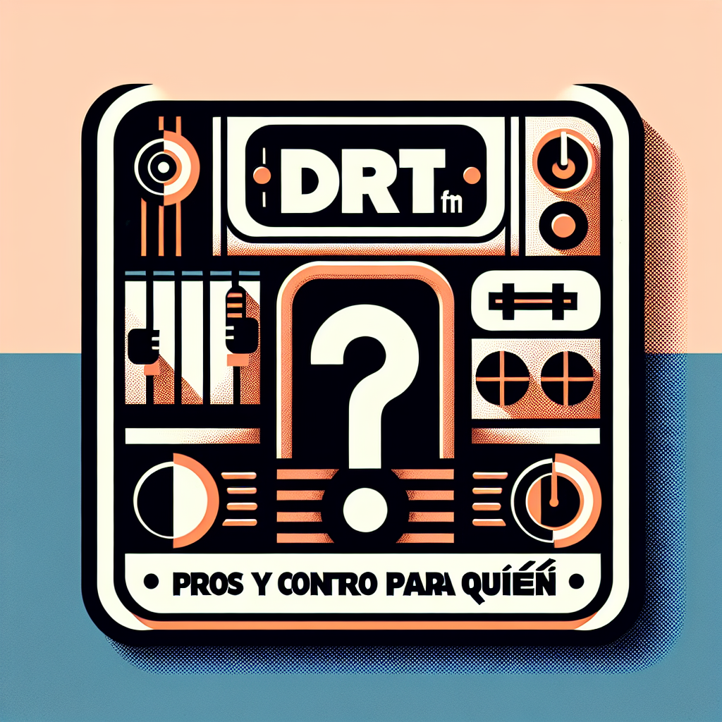 DRT.fm Pros y Contras para Quién