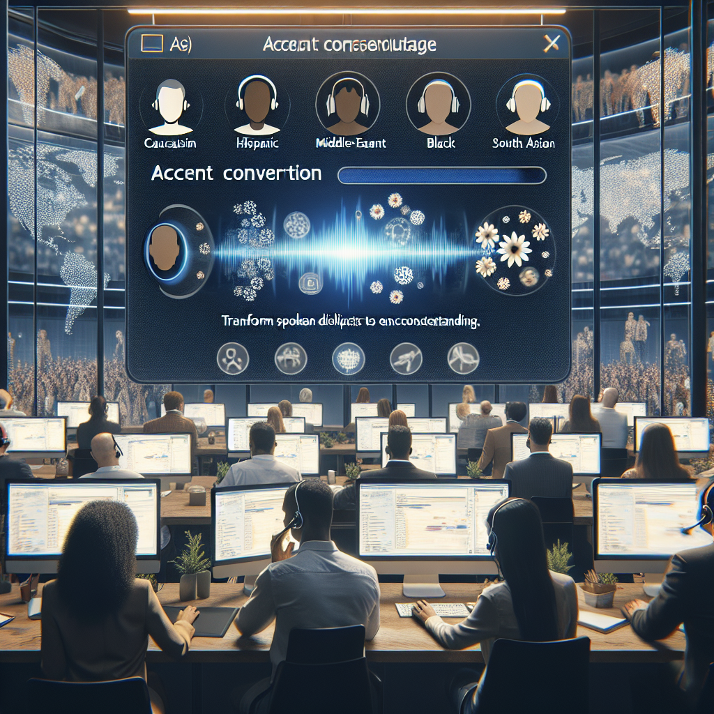 El software de conversión de acentos transforma la comunicación en centros de contacto