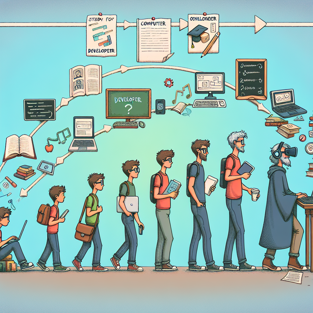 El viaje del desarrollador: evolución de los métodos de estudio