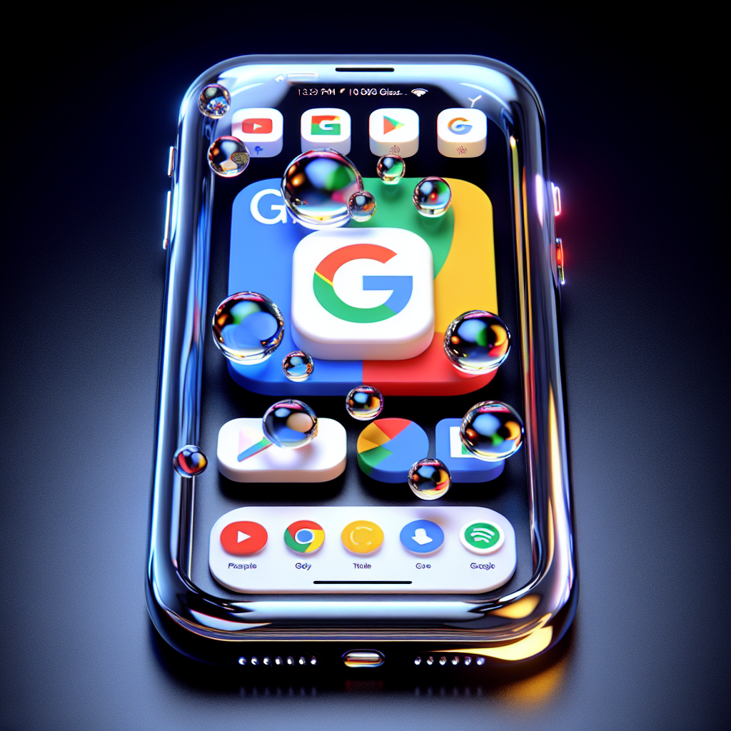 El vidrio líquido de Apple y la UI de Google podrían ser errores