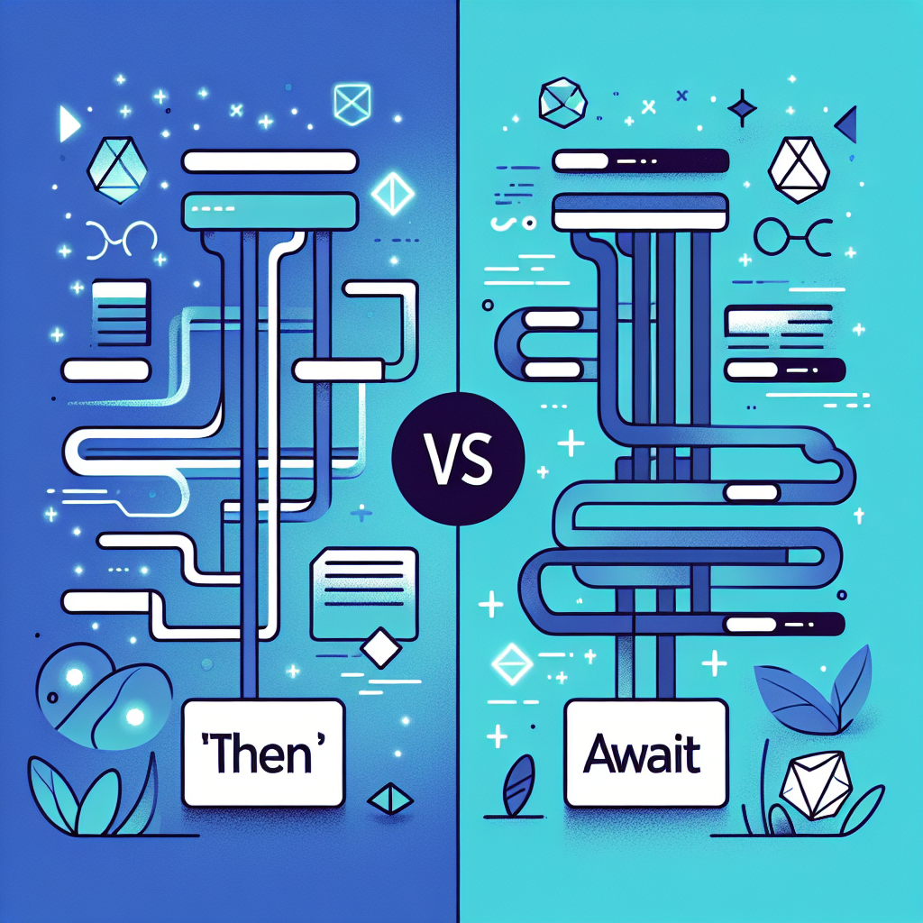 Entonces vs Await en JavaScript