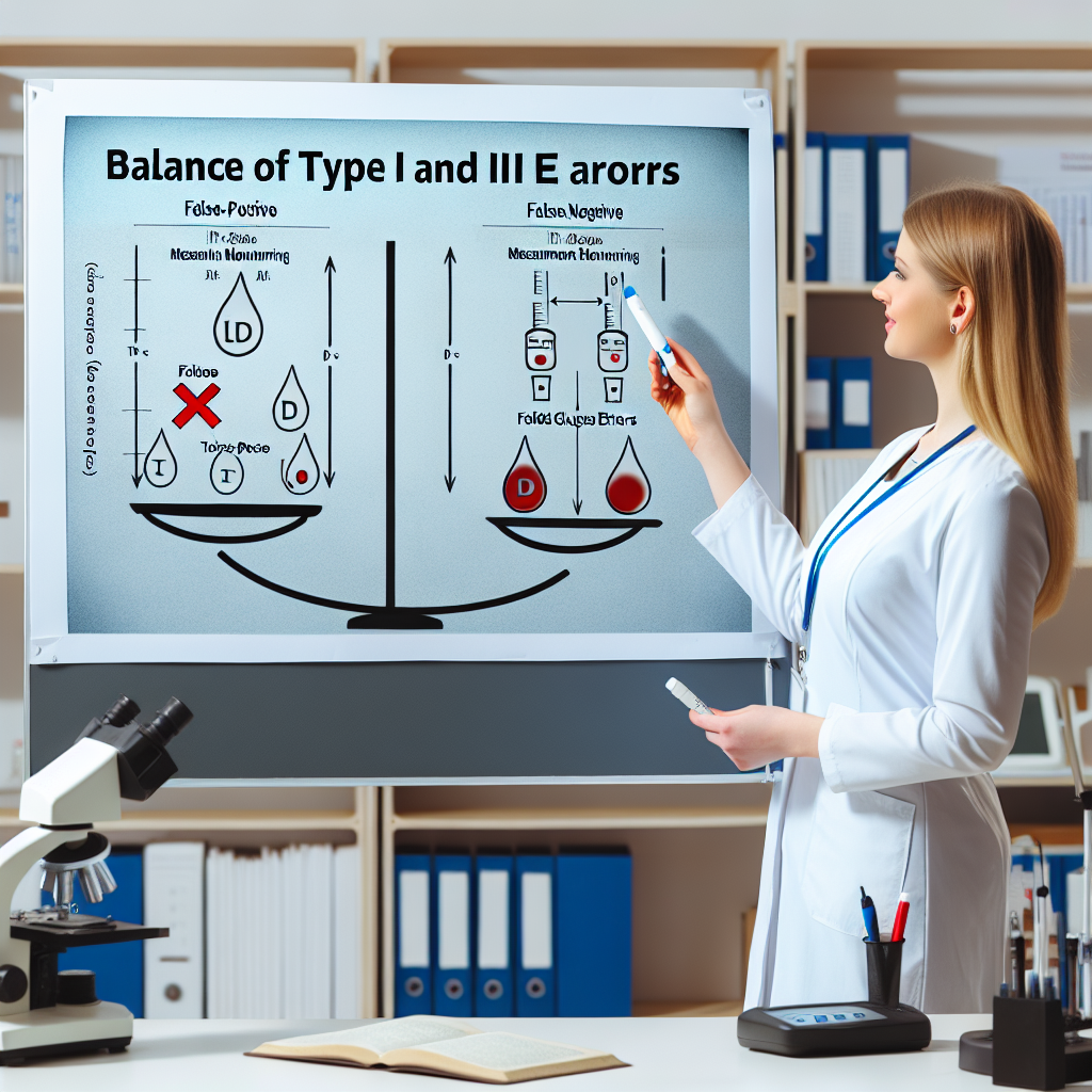 Equilibrio de Errores Tipo I y II en Diabetes