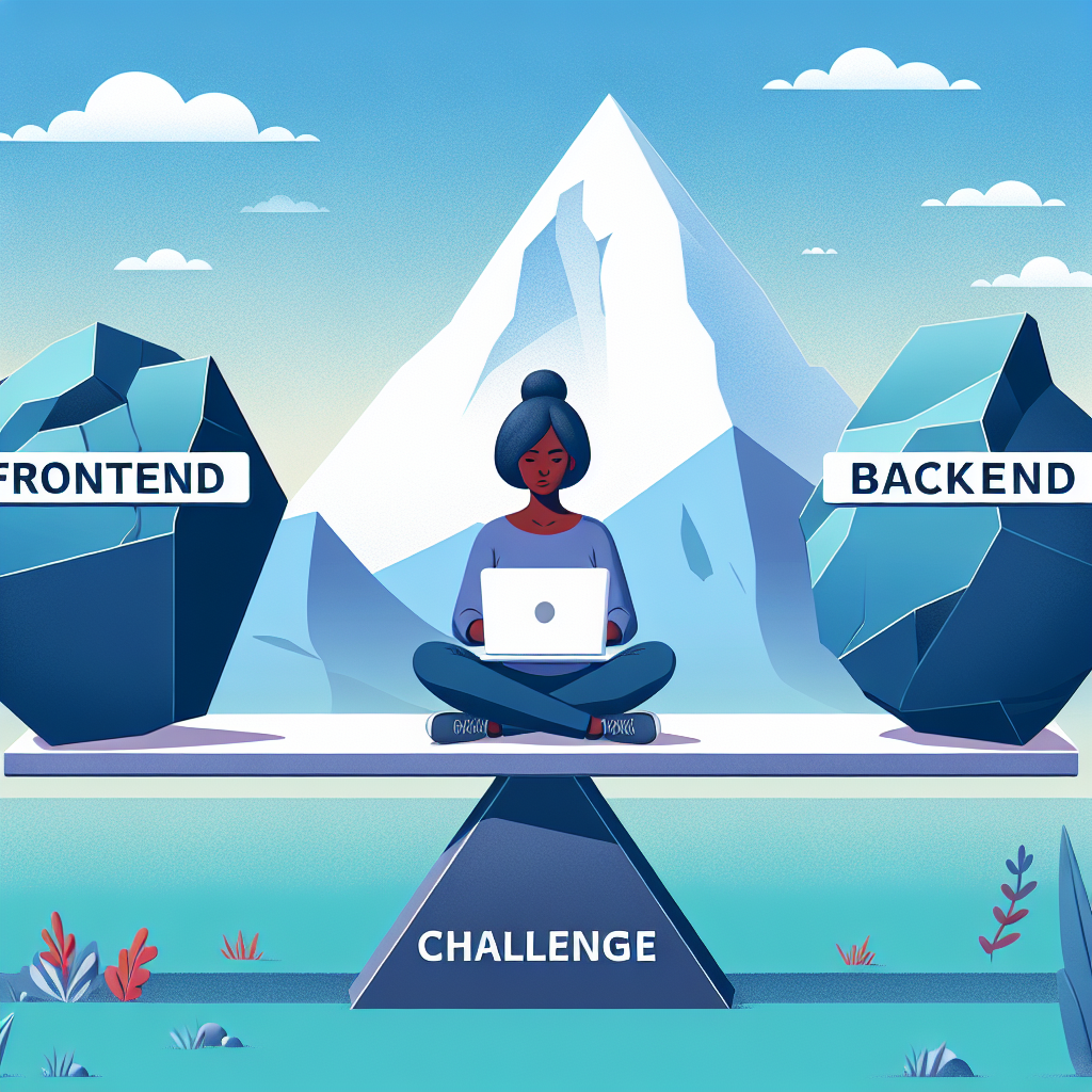 Equilibrio entre Frontend y Backend: lo más difícil del full-stack en solitario