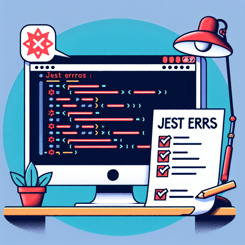 Errores de Jest y cómo solucionarlos