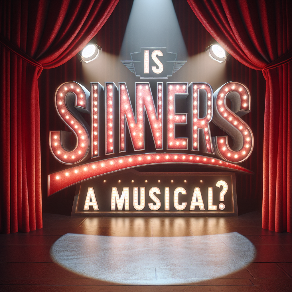 ¿Es Sinners un musical?