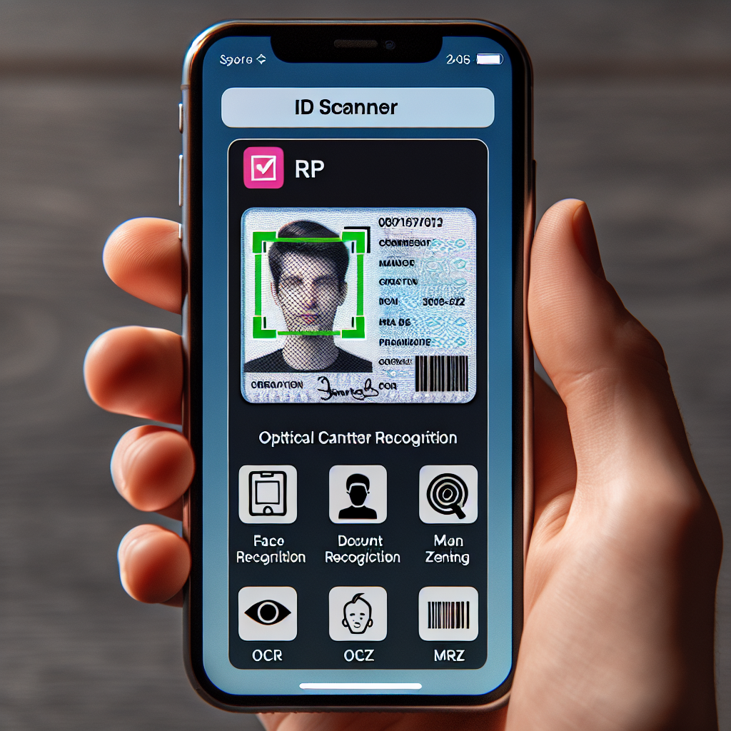 Escáner de ID para iOS: cara, documentos, OCR y MRZ