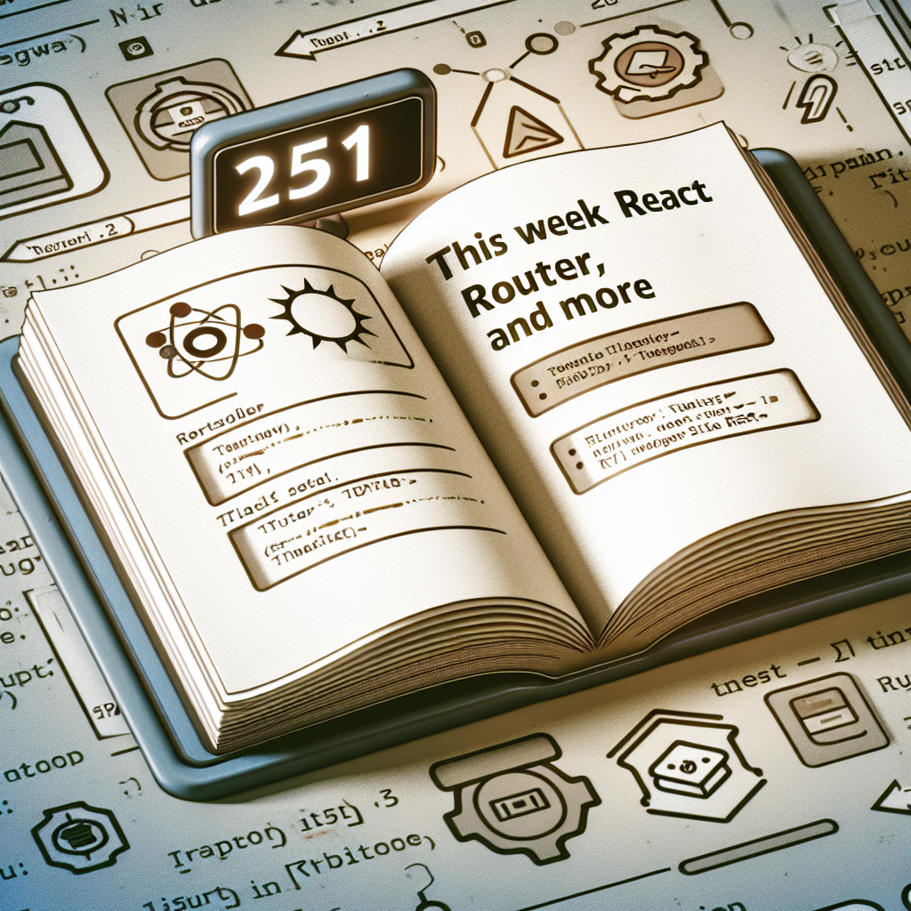 Esta Semana en React 251: TanStack, Router, RSC y Más