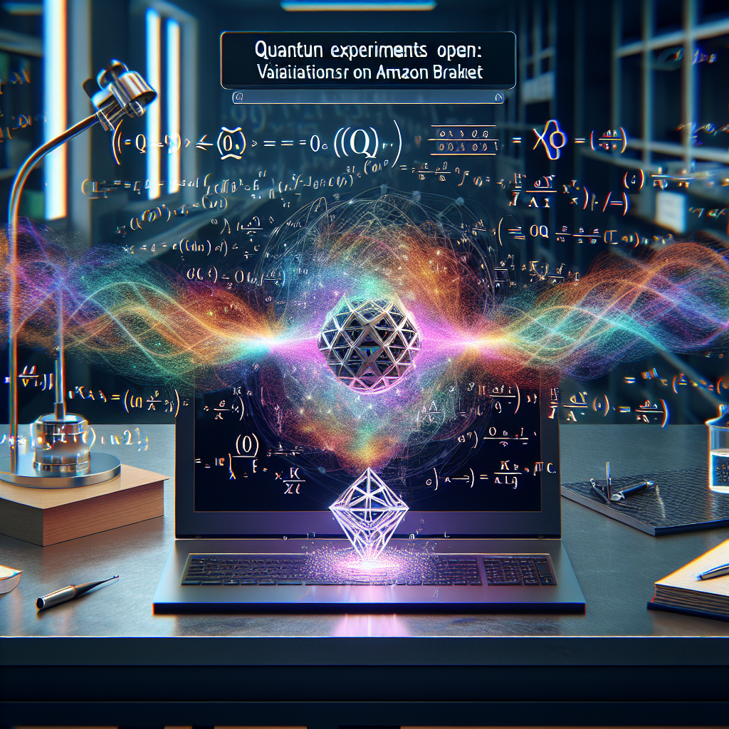 Experimentos cuánticos abiertos: clasificadores variacionales en Amazon Braket
