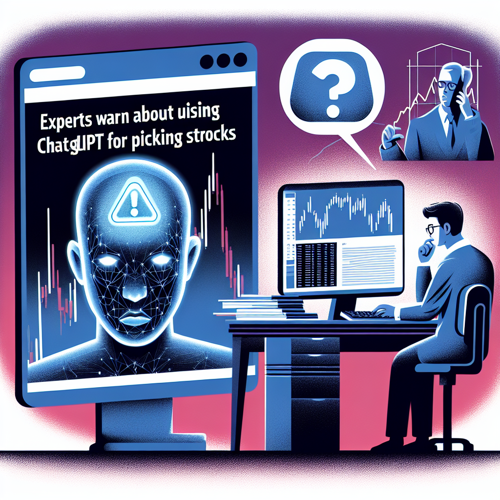 Expertos advierten sobre usar ChatGPT para elegir acciones