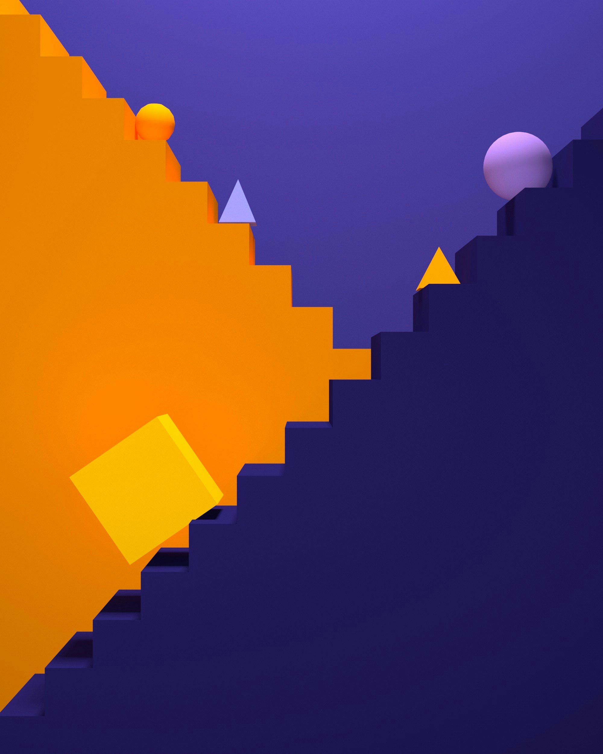 Flatland: Las aventuras del descenso de gradiente con pasos grandes