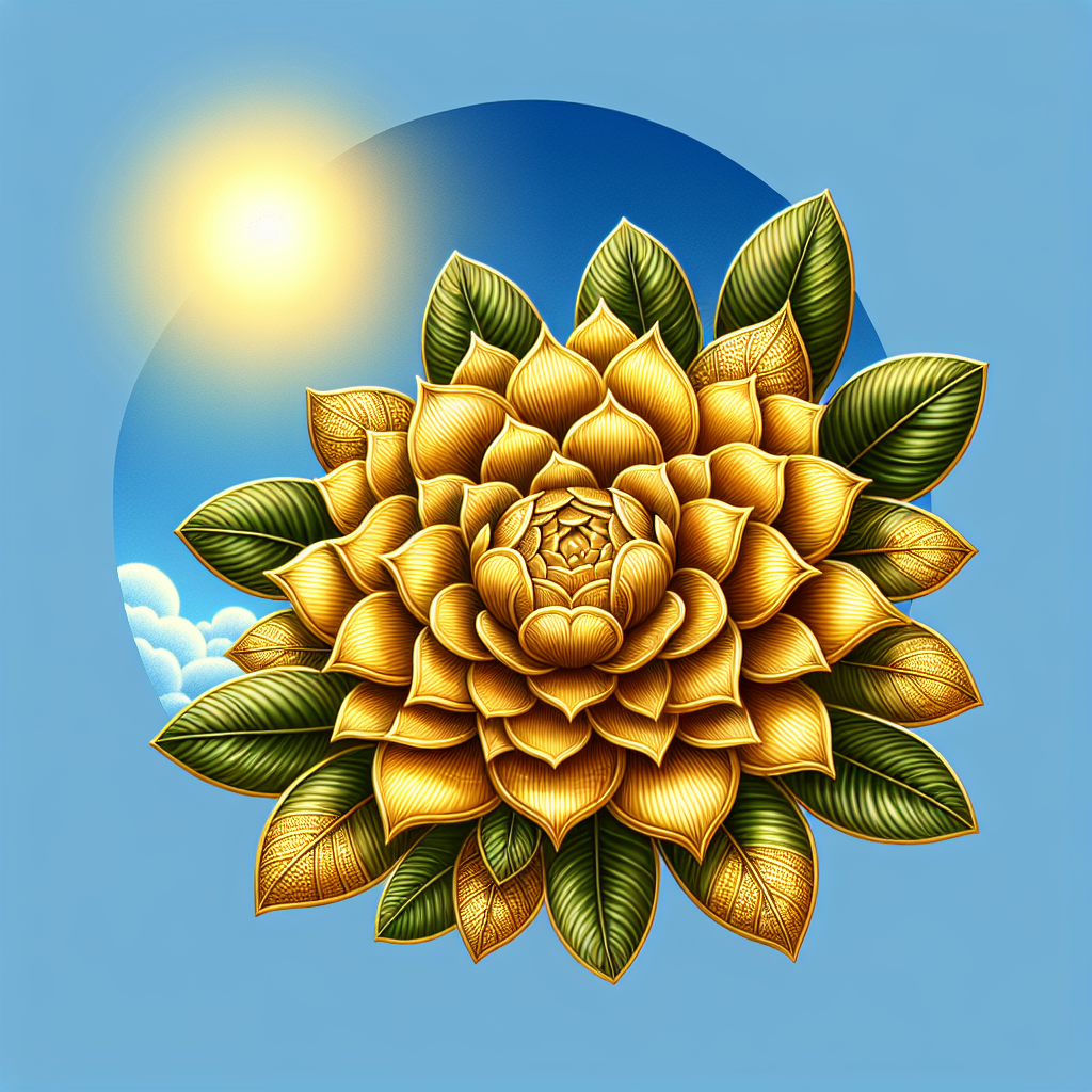 Flor dorada