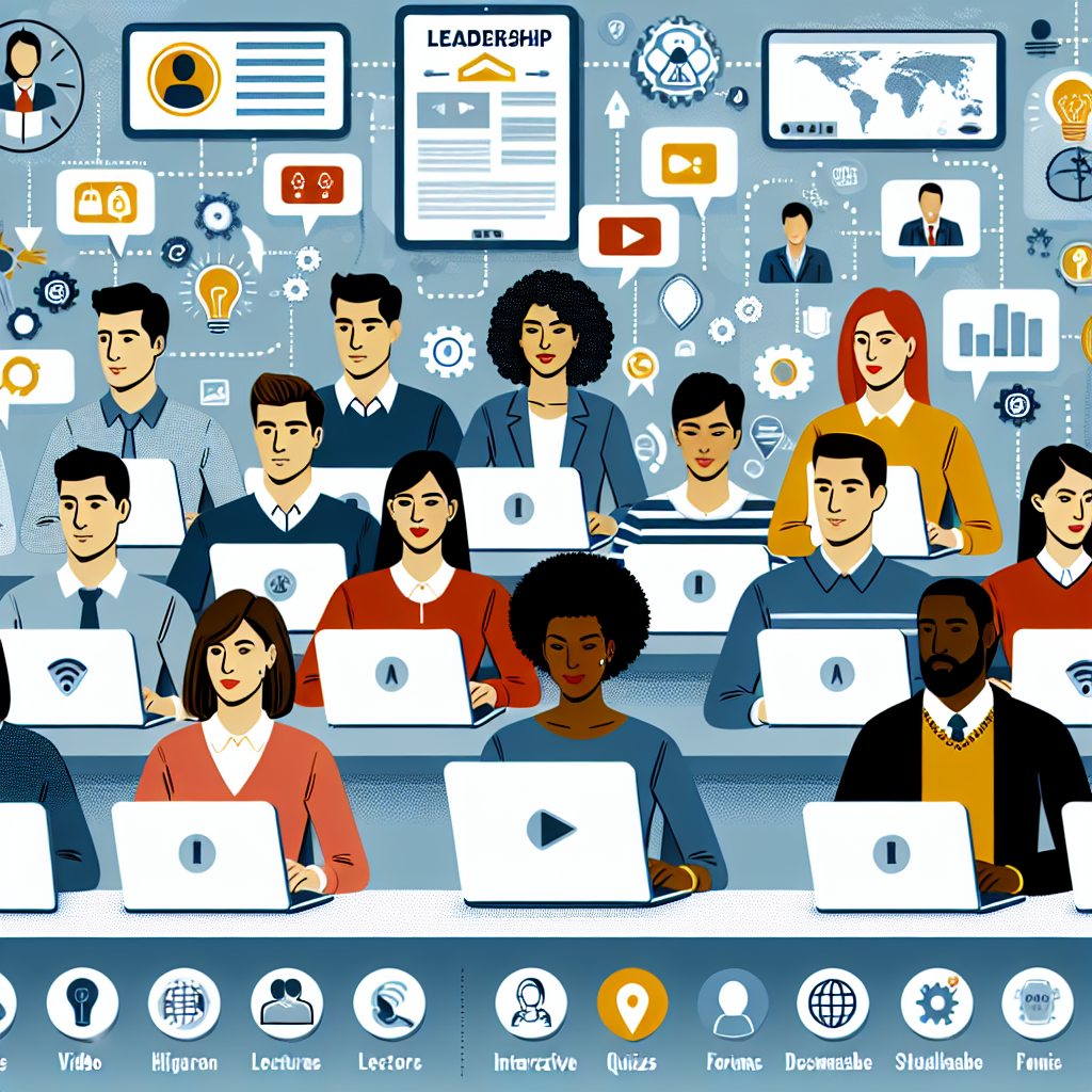 Formación online para puestos de liderazgo