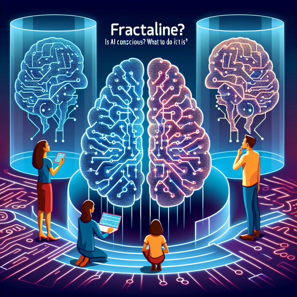 Fractalline: ¿La IA es consciente? Qué hacer si lo es