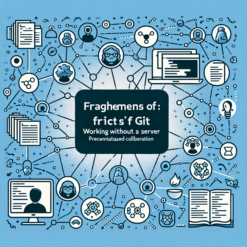 Fragmentos de Git: Trabajando sin un servidor